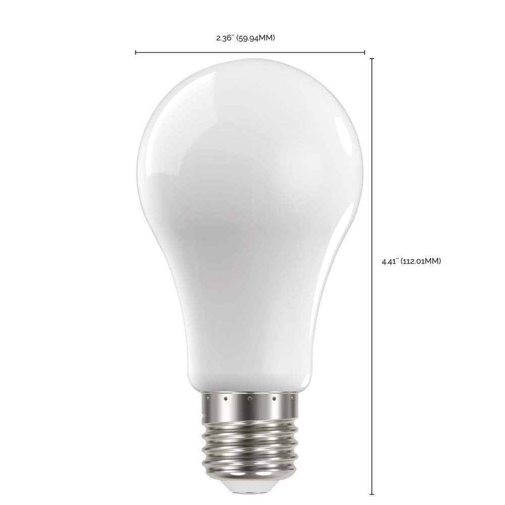 4Pk - 13.5W A19 LED Soft White Medium base 2700K 120v - 100W equiv
