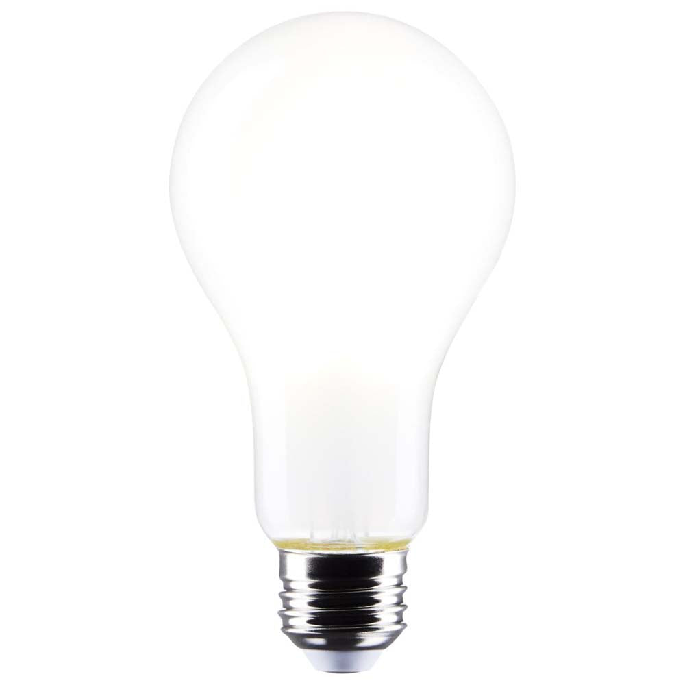18.5W A21 LED Frost Finish Medium base Natural Light 5000K 120v - 150W equiv