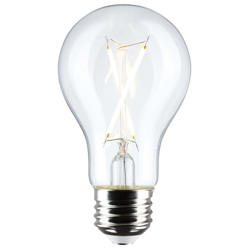 4Pk - 5W A19 LED Clear Warm White 2700K E26 Medium Base 120v - 40W equiv