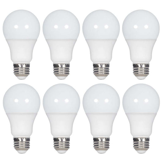 8Pk - 14W A19 LED 5000K Natural Light E26 Base 1500Lm 120v - 100W equiv