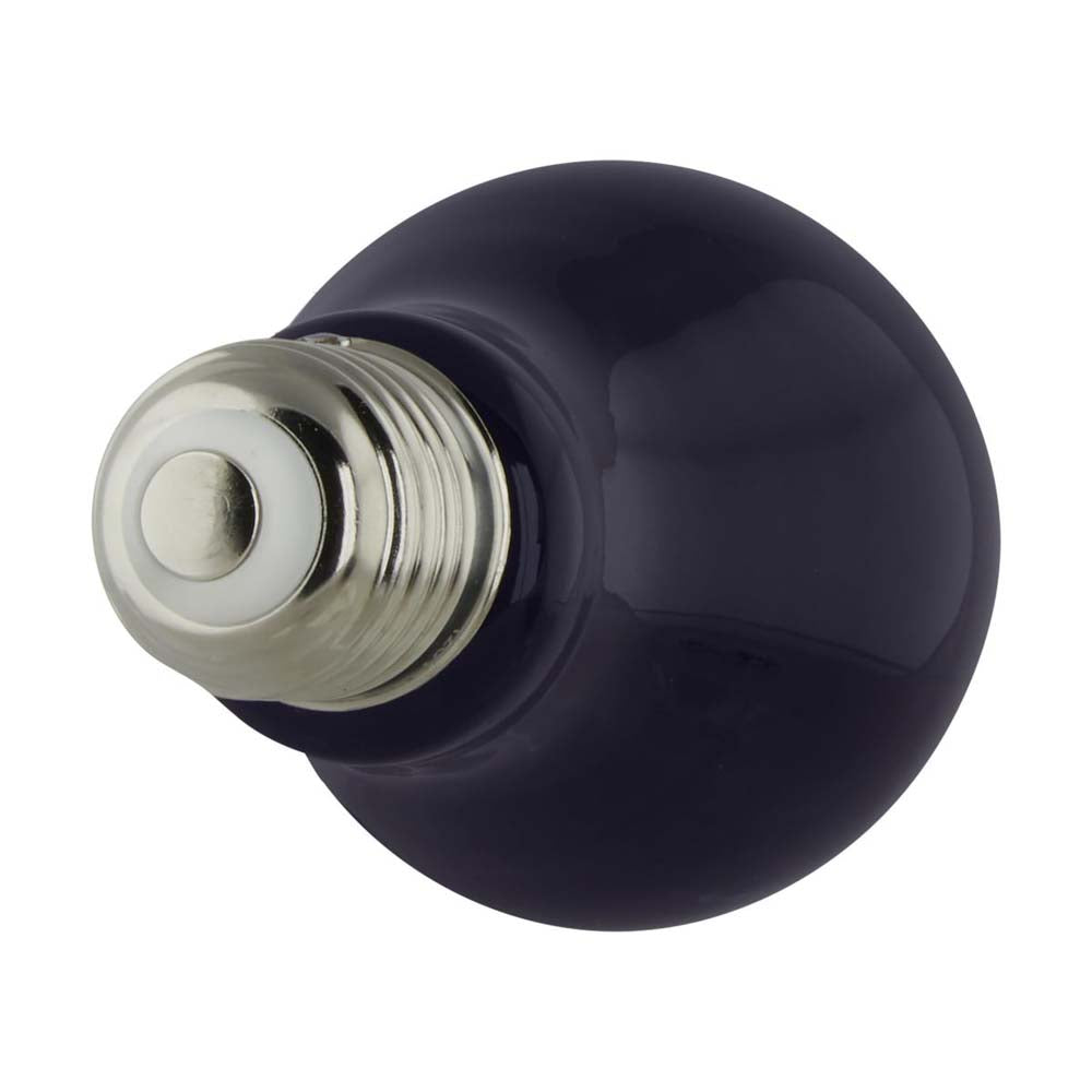 6.5W LED A19 Black Light Bulb E26 Medium Base 110L-120L 120v - 60W equiv