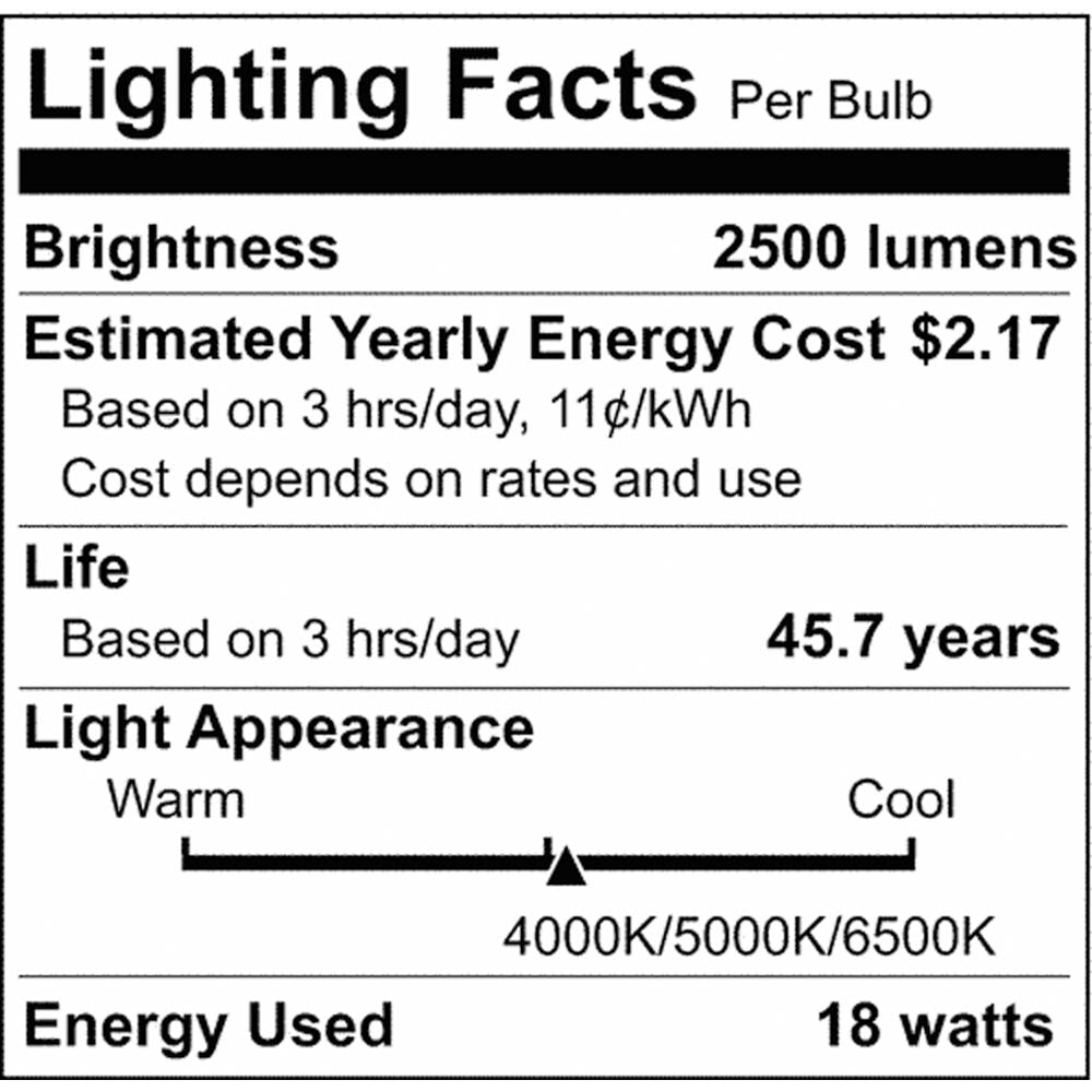 25Pk - 18W T8 LED CCT Selectable Type B Ballast Bypass LED Tube