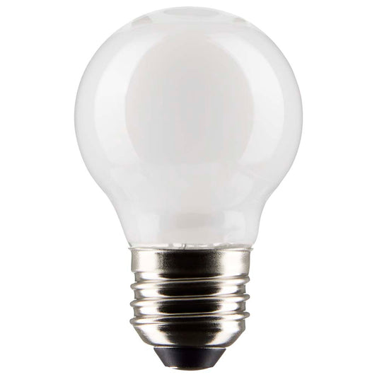 Satco 4.5w G16.5 Globe Filament LED 4000K Medium Base Dimmable - 40w equiv