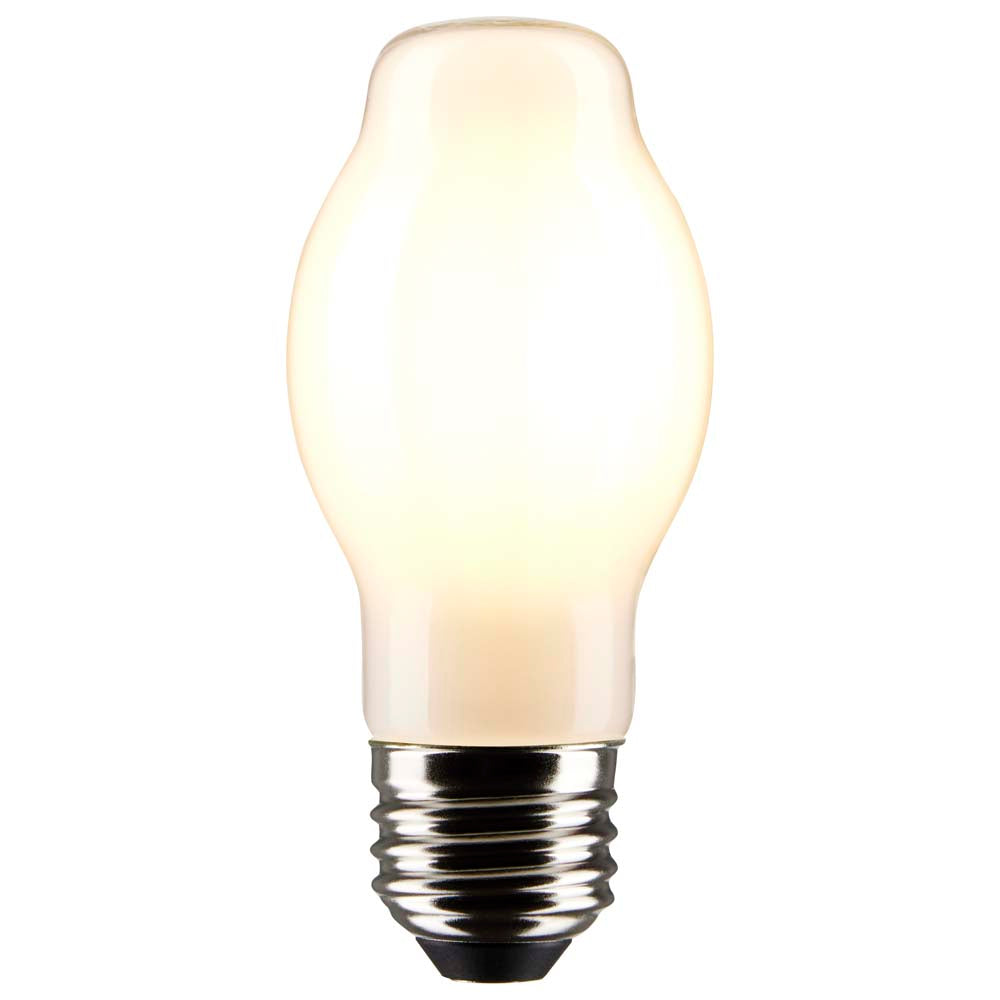 Satco 8w BT15 LED 4000K Medium Base White Dimmable - 60w equiv