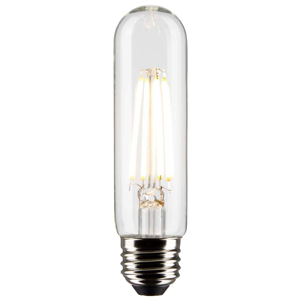Satco 8w T10 LED 3000K Medium Base Dimmable - 60w equiv