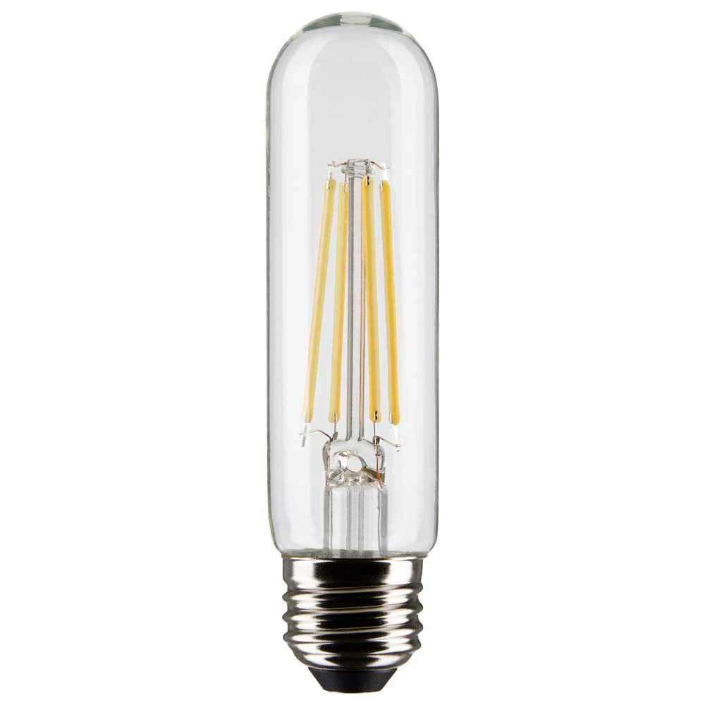 Satco 8w T10 LED 3000K Medium Base Dimmable - 60w equiv