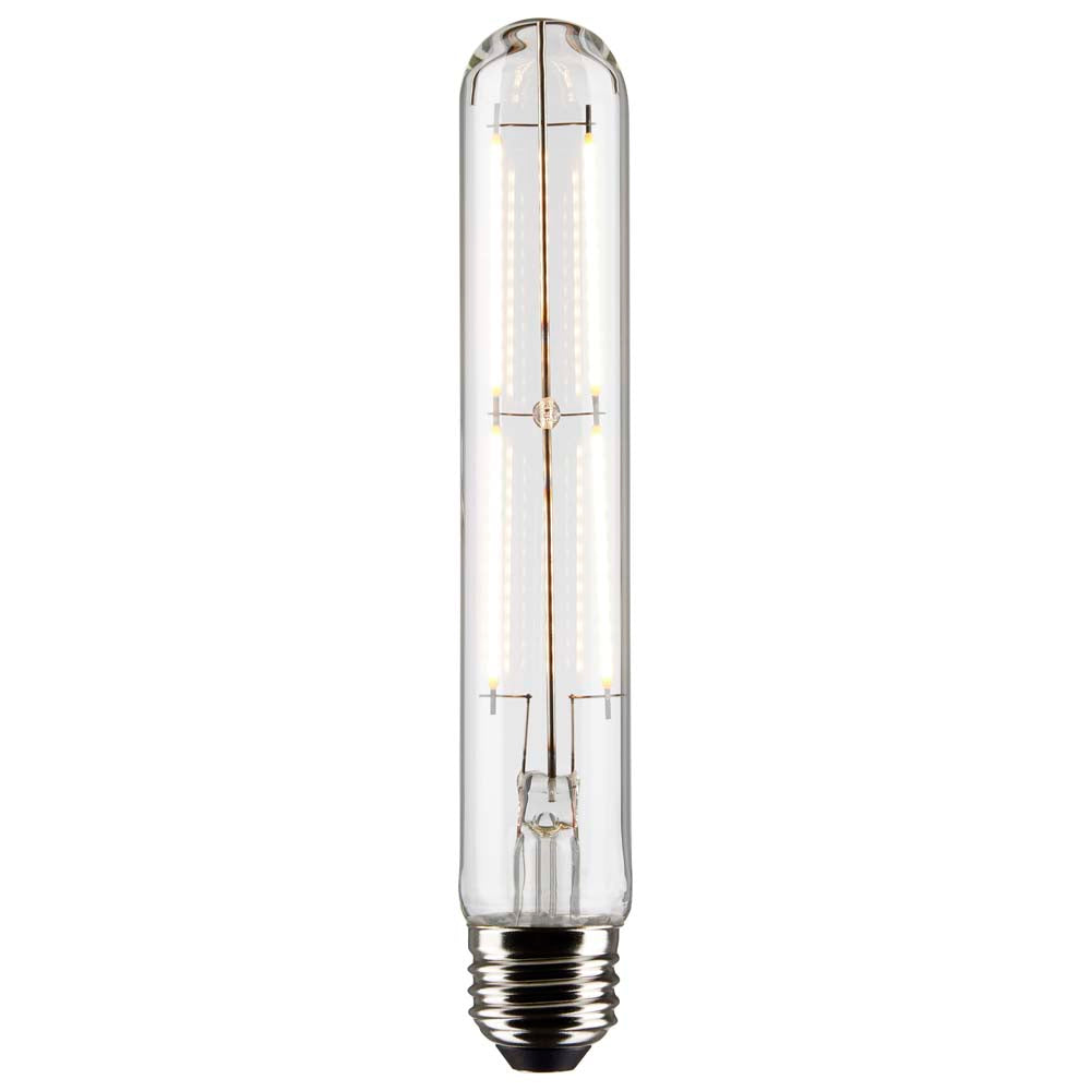 Satco 8w T9 LED 3000K Medium Base Dimmable - 60w equiv
