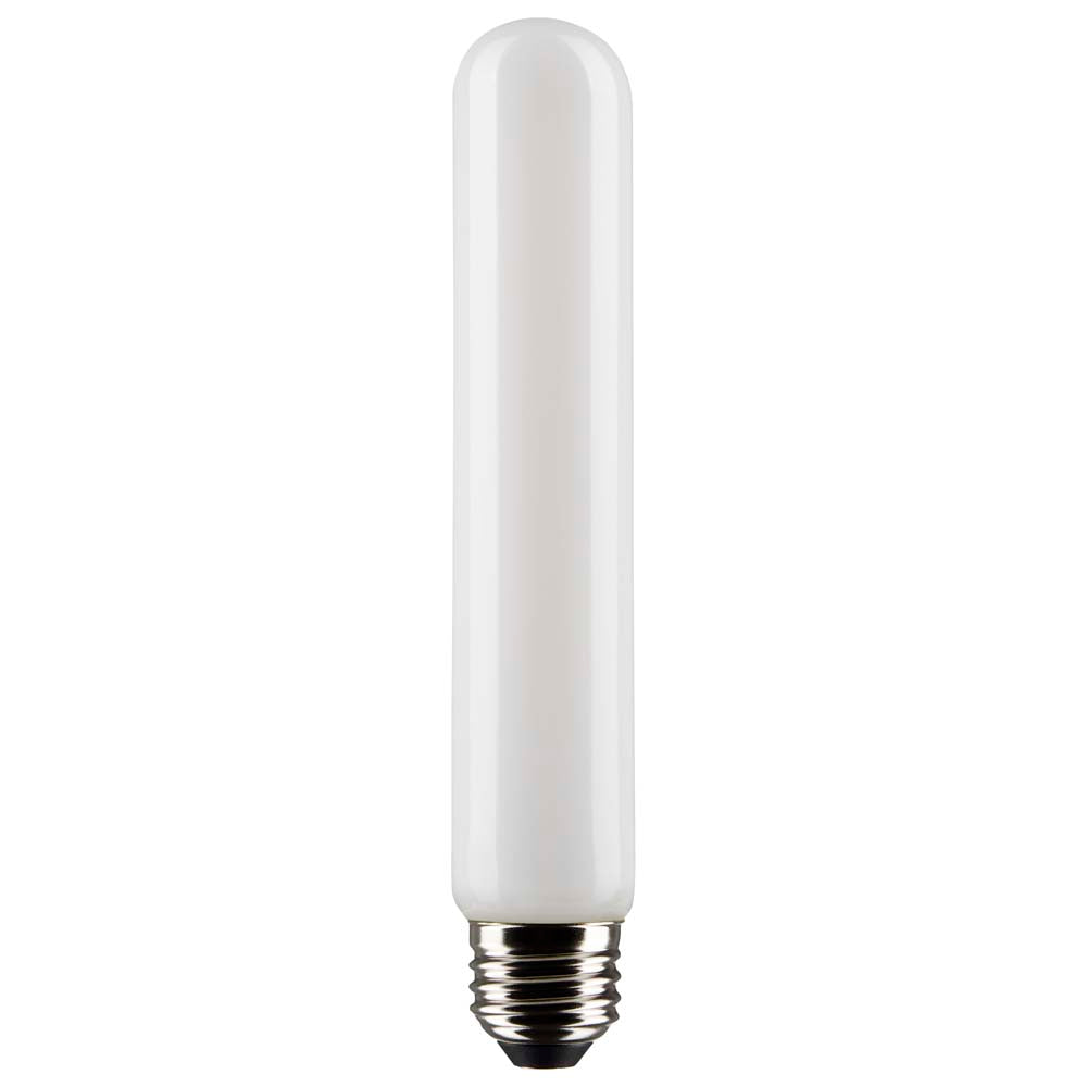 Satco 8w T9 LED 3000K Medium Base Frosted Dimmable - 60w equiv