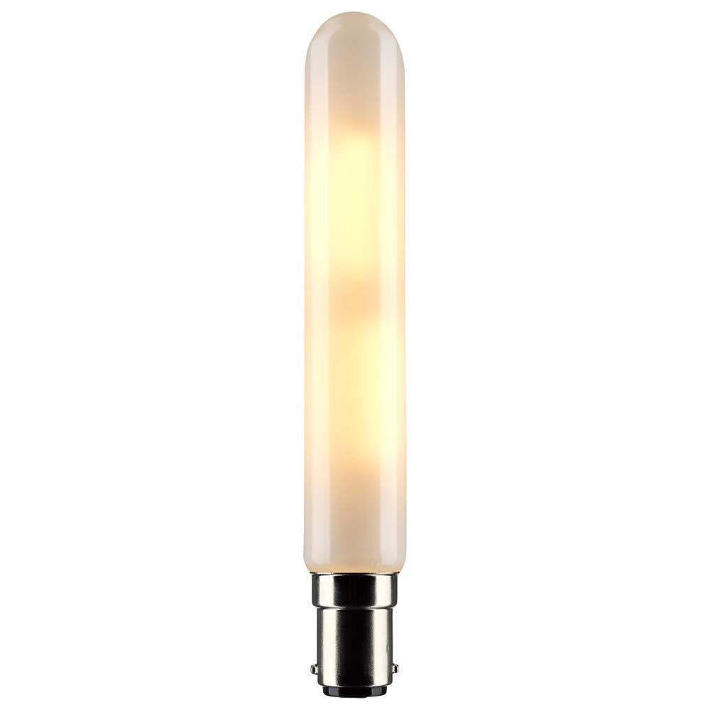 4W T6.5 LED Frosted Double Contact Bayonet Base 4000K 360 Lumens 120v