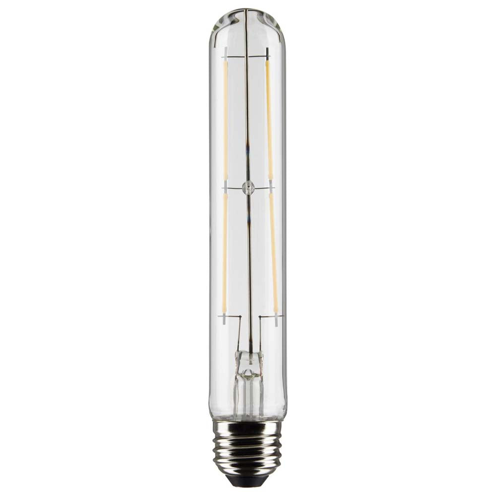 2Pk - 8W T9 LED Clear Medium Base 2700K 800 Lumens 120v