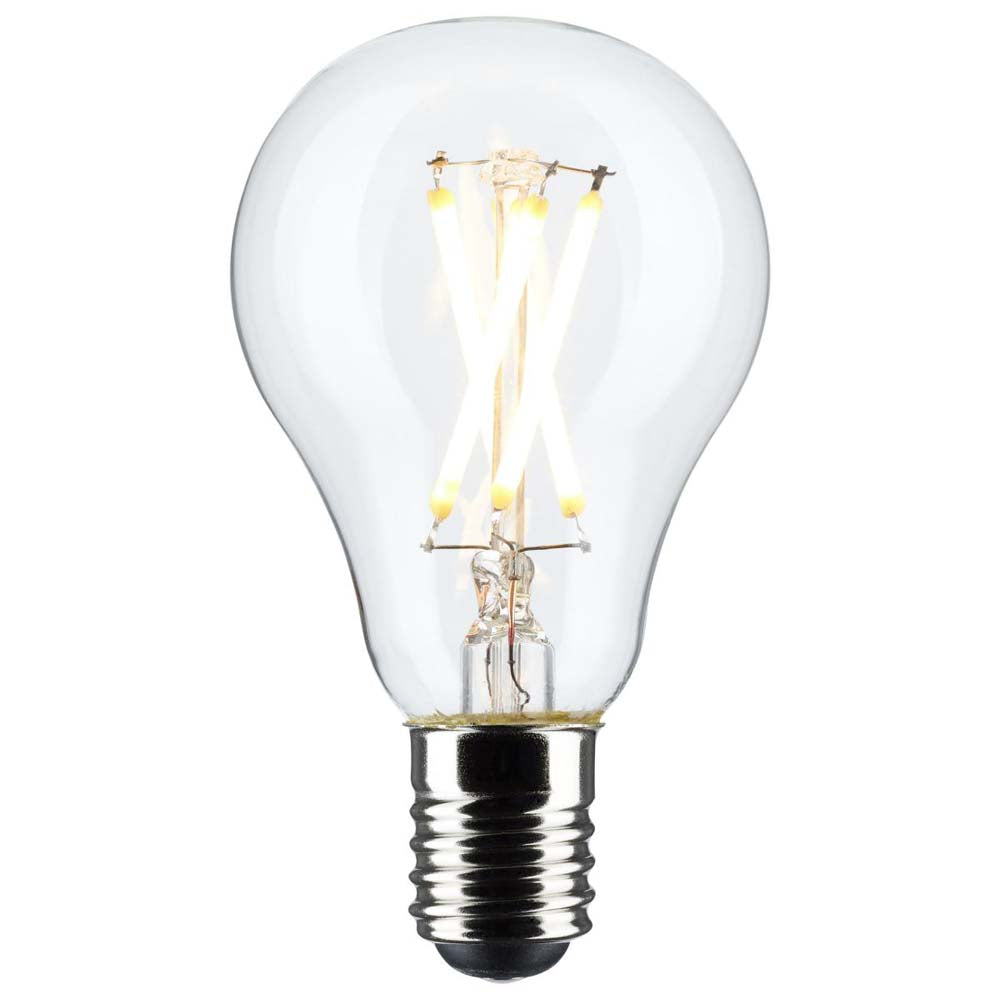 2Pk - 5.5W A15 LED Clear Intermediate Base 2700K 450 Lumens