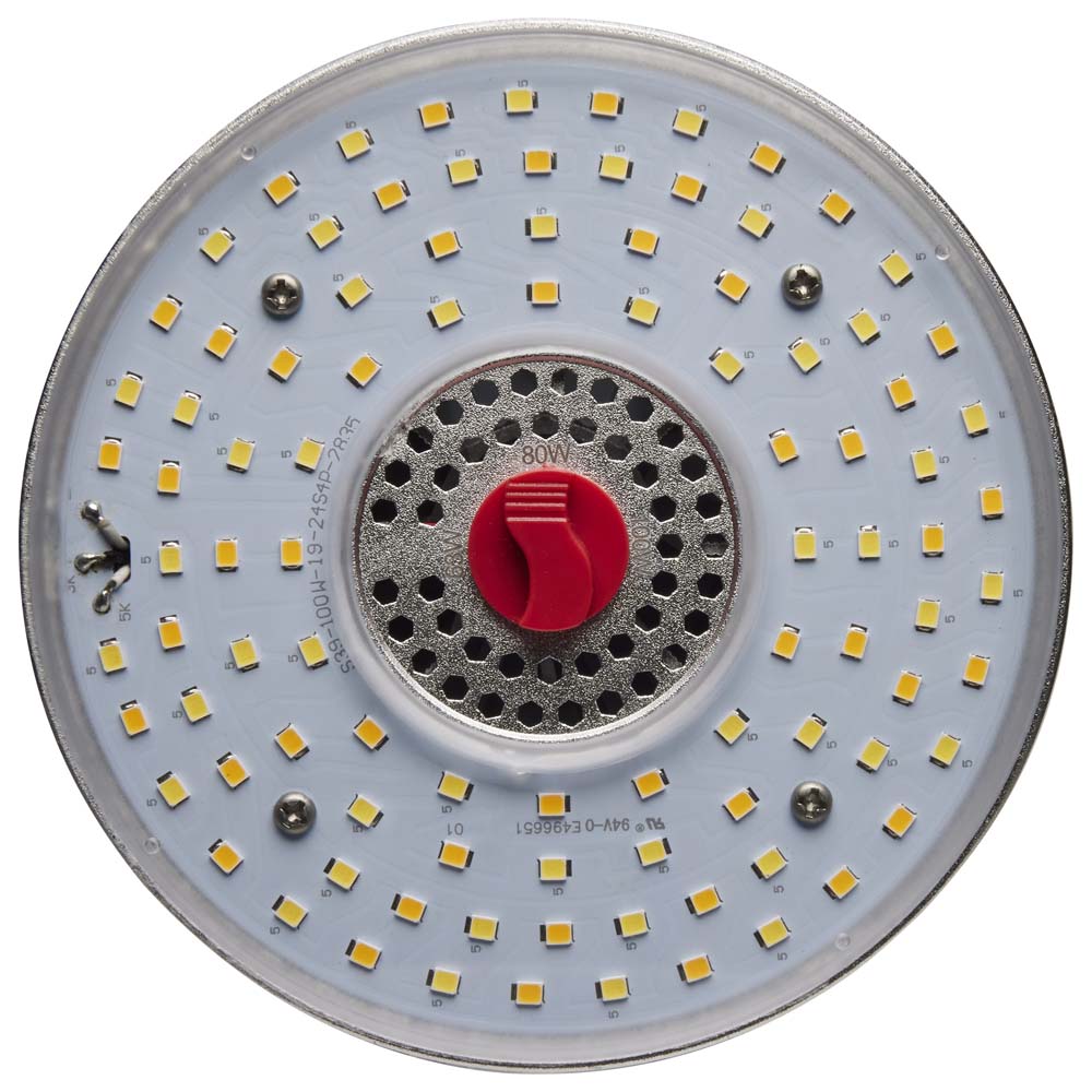 Satco LED HID Replacement 100/80/63 Wattage & CCT Selectable Mogul Base 100-277V