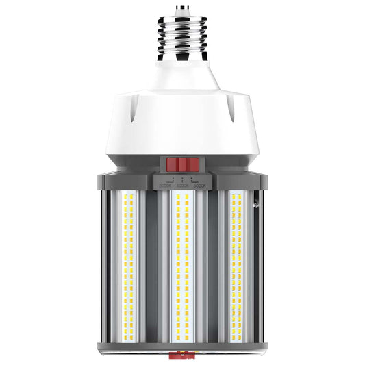 Satco LED HID Replacement 100/80/63 Wattage & CCT Selectable Mogul Base 100-277V