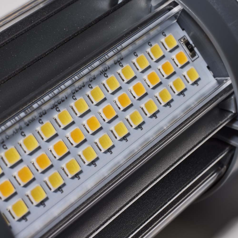 Satco LED HID Replacement 18/16/12 Wattage & CCT Selectable Medium Base 100-277V