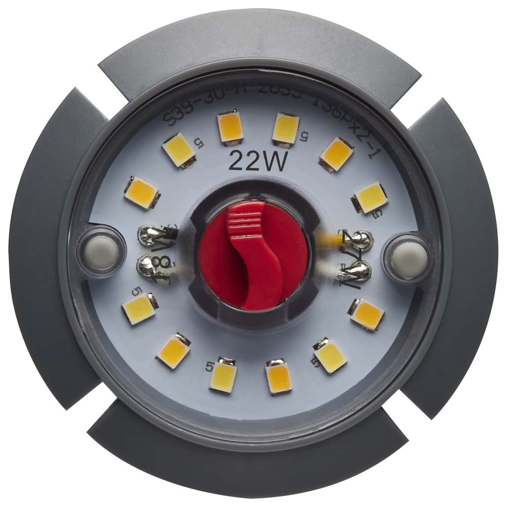 Satco LED HID Replacement 27/22/18 Wattage & CCT Selectable Medium Base 100-277V