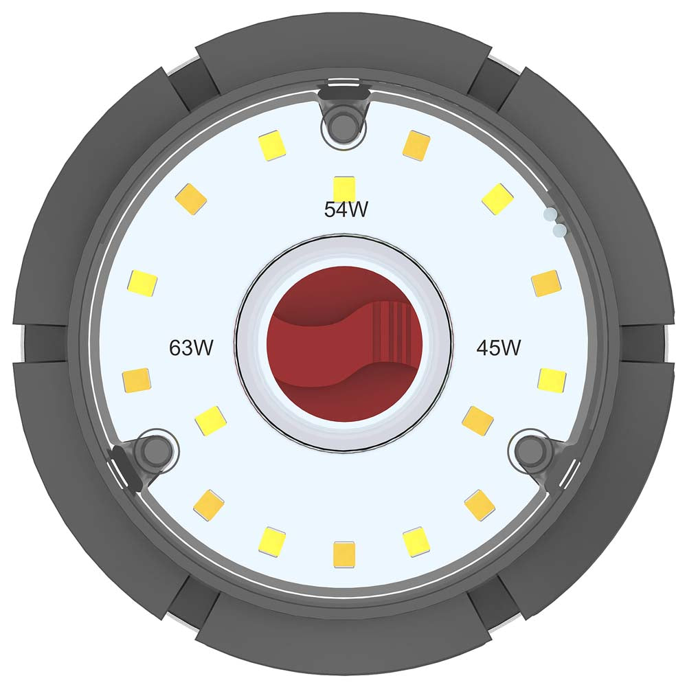 Satco LED HID Replacement 63/54/45 Wattage & CCT Selectable Mogul Base 100-277V