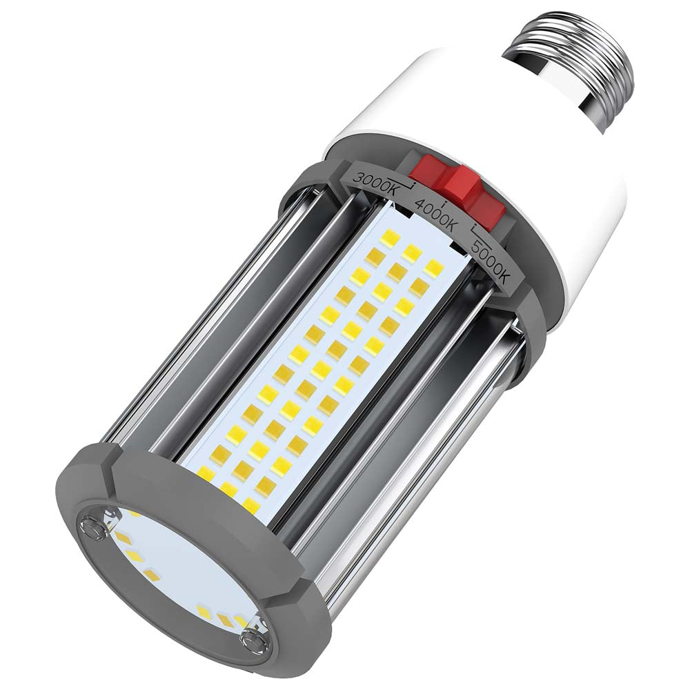 Satco 18w LED HID Replacement ColorQuick CCT Selectable Medium Base 277-347V