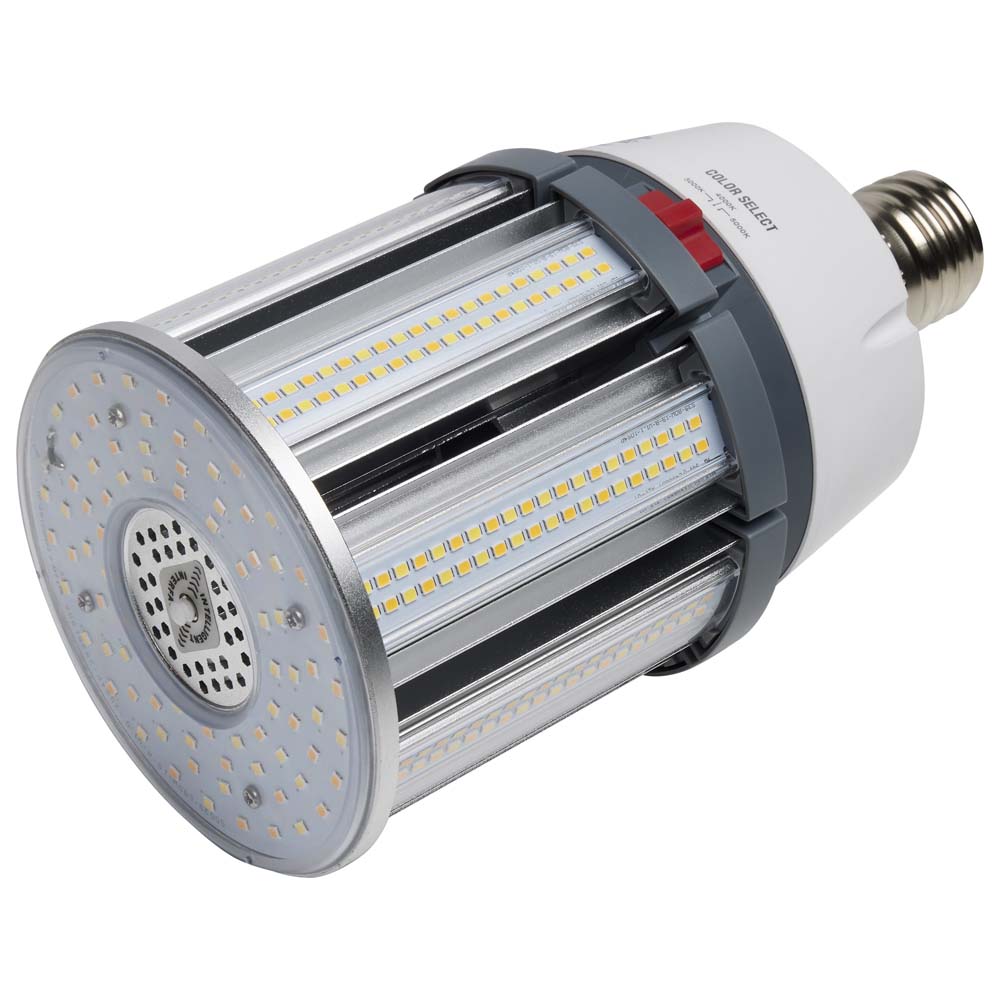 Satco 80w LED HID Replacement ColorQuick CCT Selectable Mogul Base 277-480V