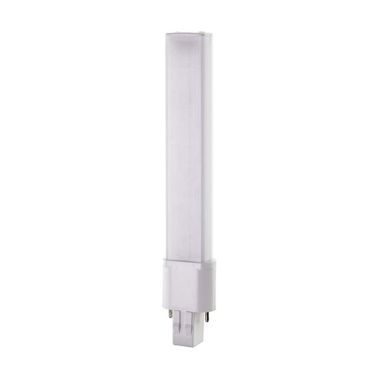 Satco 6w LED PL GX23 Base 3000K 600LM 360 deg. 120-277V Ballast Bypass