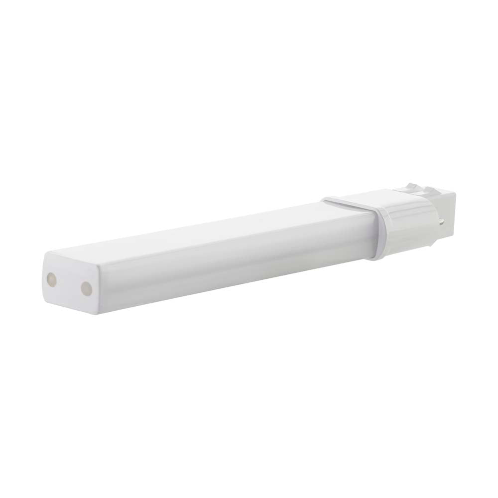 Satco 6w LED PL GX23 Base 5000K 600LM 360 deg. 120-277V Ballast Bypass