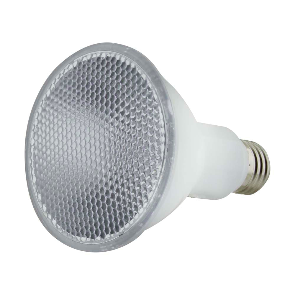 Satco 8w PAR30LN LED Amber color 40 deg. 120v Bulb