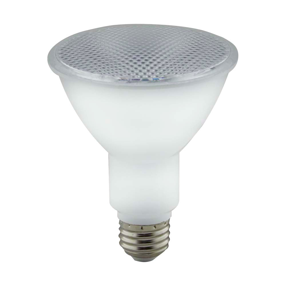Satco 8w PAR30LN LED Amber color 40 deg. 120v Bulb