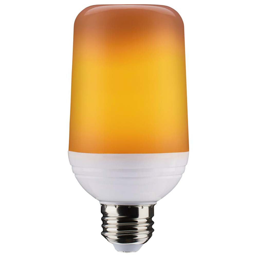 2.5W T19 LED Flame Bulb E26 Medium Base 120v -25W equiv