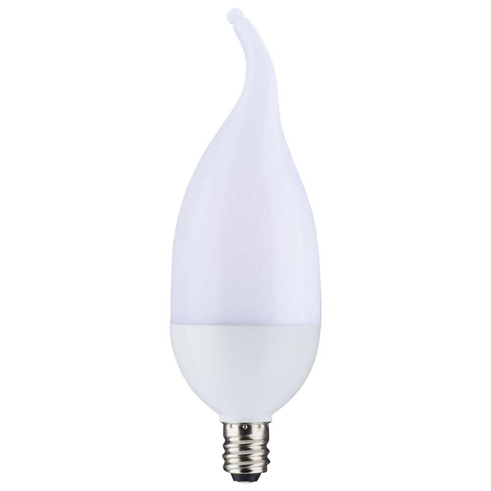 2W B11 LED Flame Bulb Candelabra base 120v -25W equiv