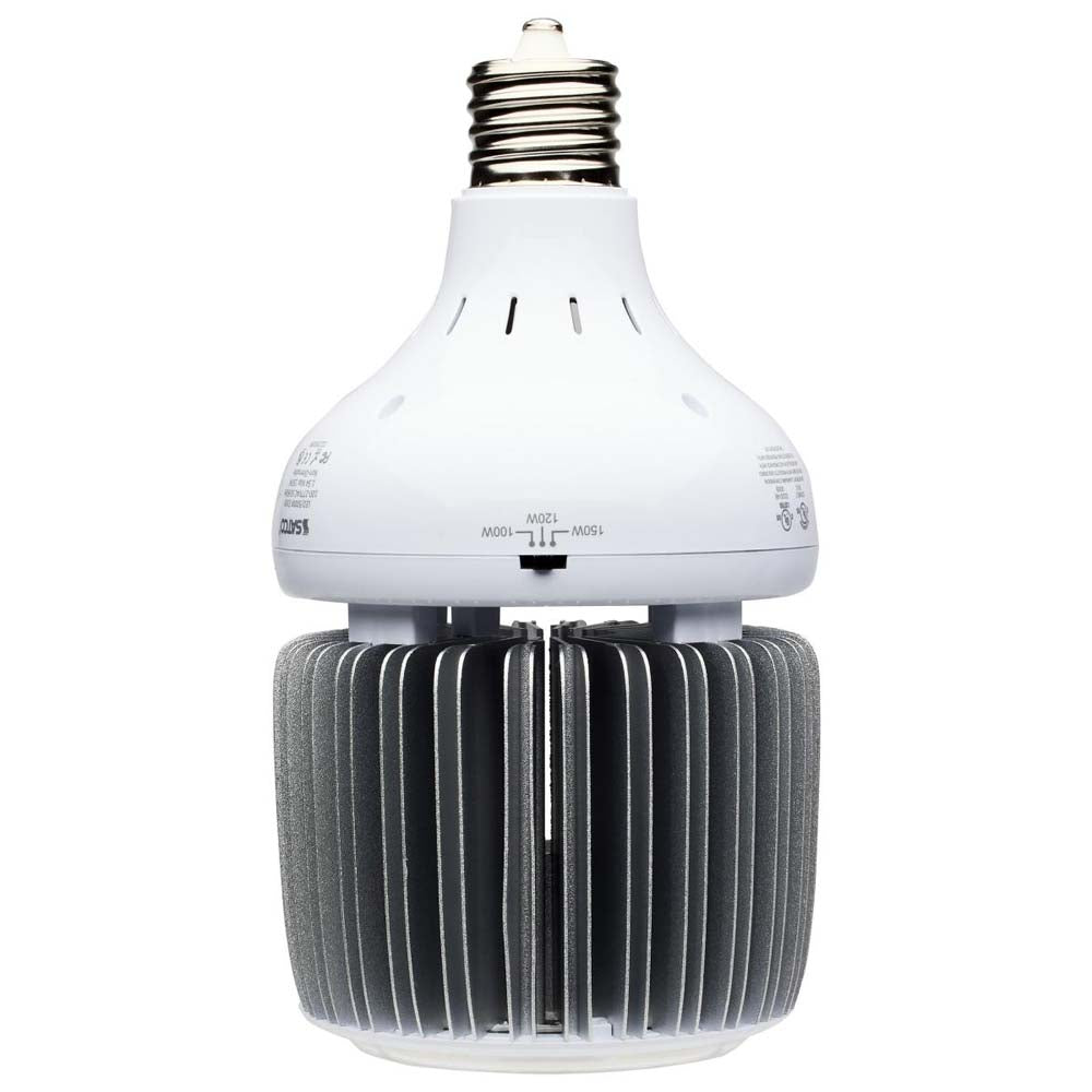 LED Hi-Bay 100/120/150 Selectable Wattage Mogul Extended 5000K 100V-277V