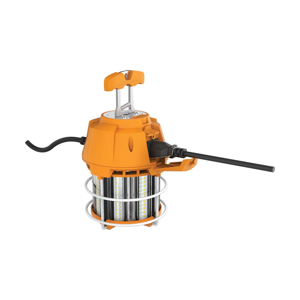 Satco 60w LED Hi-Lumen temporary Hi-Bay Caged lamp 5000K 120v
