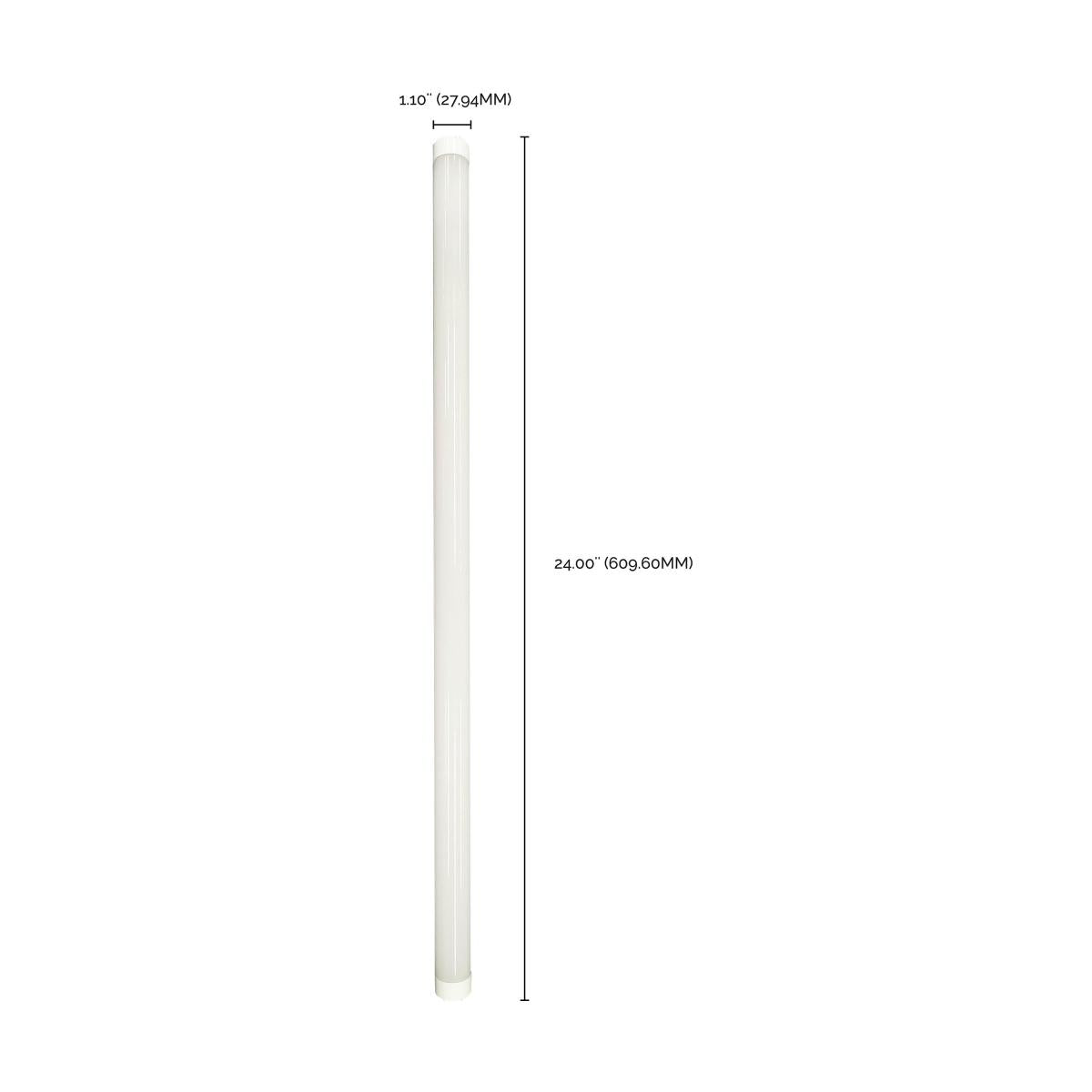 Satco 8w 2-ft. T8 LED Tube 4000K 1250LM G13 120-270V Ballast Dependent