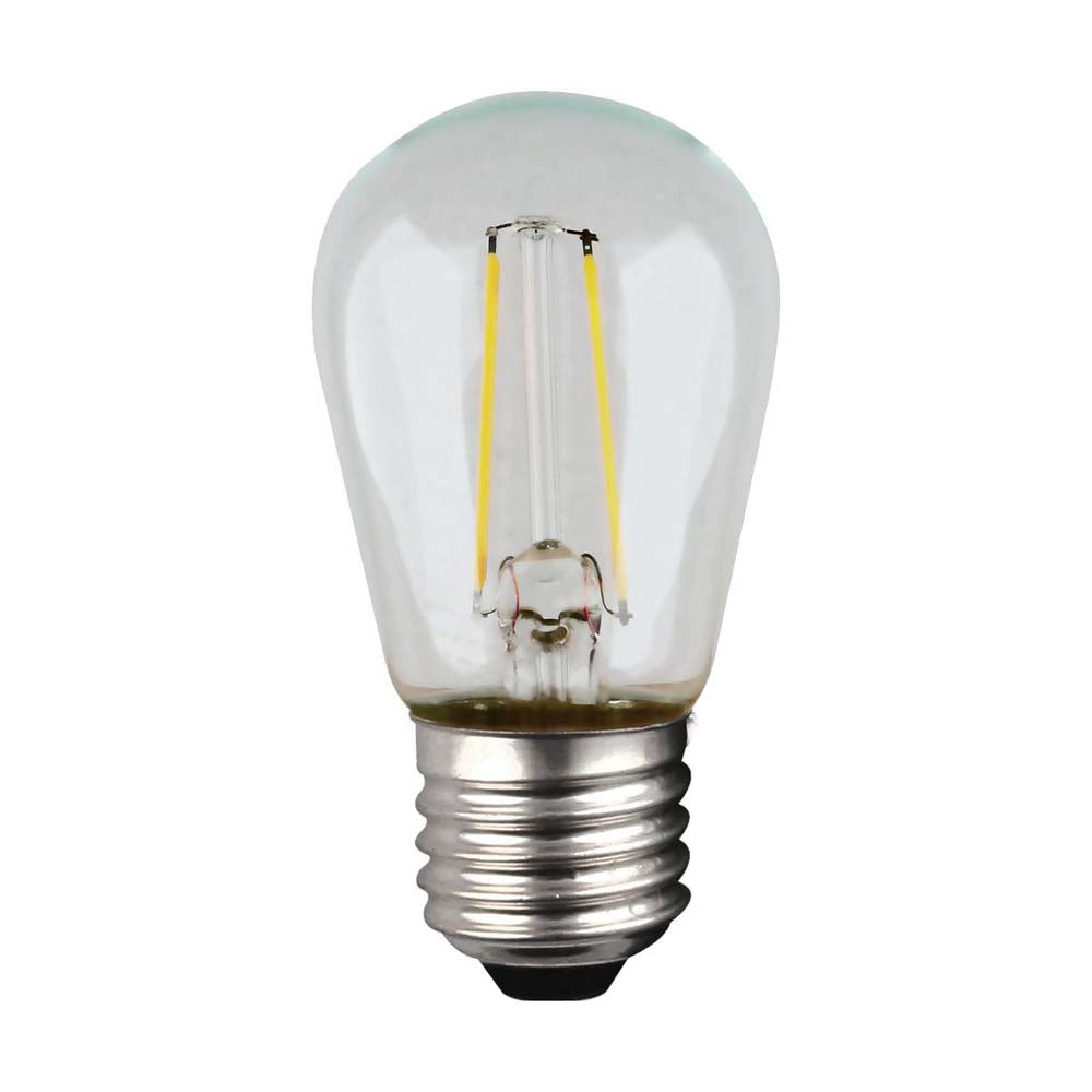 4Pk - 1W S14 2200K LED String Light Replacement Bulb 120v -11W equiv