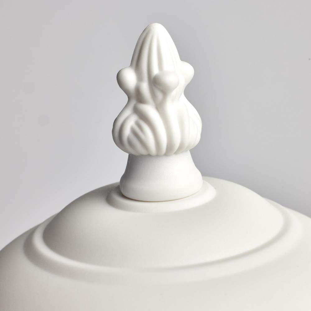 13'' Coach Post Top Lantern w/ Finial Beveled Acrylic Panels White Finish