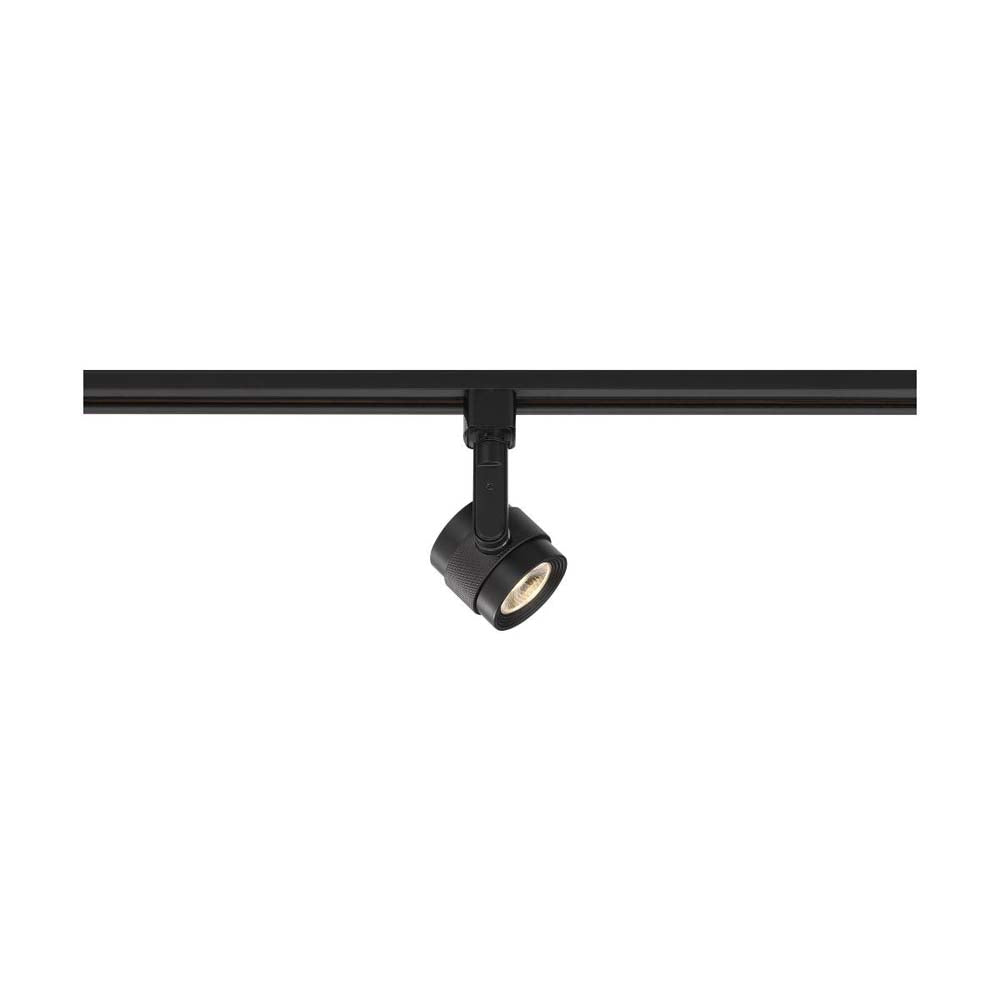 LED 12w Piston Track Head Black 24 deg. Beam Angle 120v
