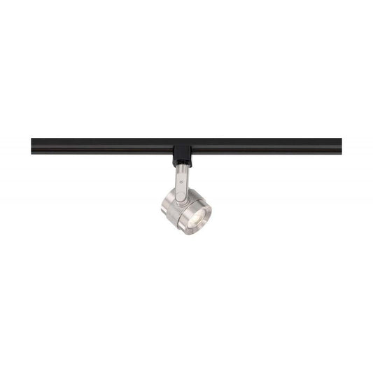 LED 12w Piston Track Head Brushed Nickel 24 deg. Beam Angle 120v