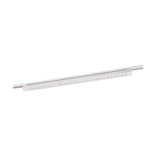 LED 3FT Track Light Bar White Finish 30 deg. Beam Angle 120v