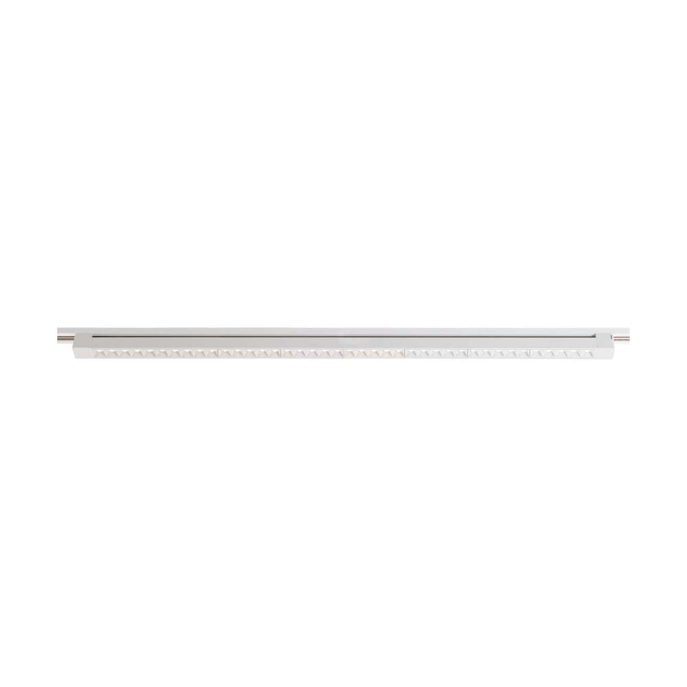 LED 4FT Track Light Bar White Finish 30 deg. Beam Angle 120v