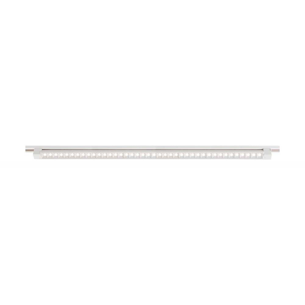 LED 4FT Track Light Bar White Finish 30 deg. Beam Angle 120v
