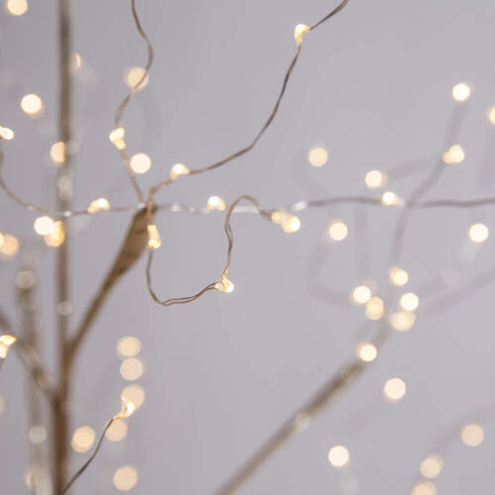 3-ft. Gold Fairy Light Tree, Warm White LED